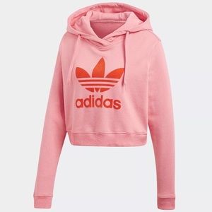 Adidas cropped hoodie